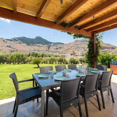 Haus In Kolympia Mit Garten Und Bergblick * Kolímbia