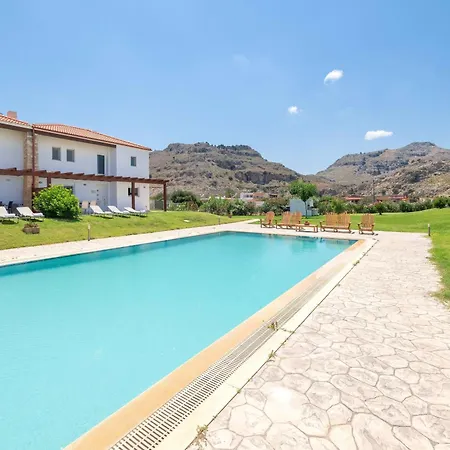 Nyaraló Haus In Kolympia Mit Garten Und Bergblick